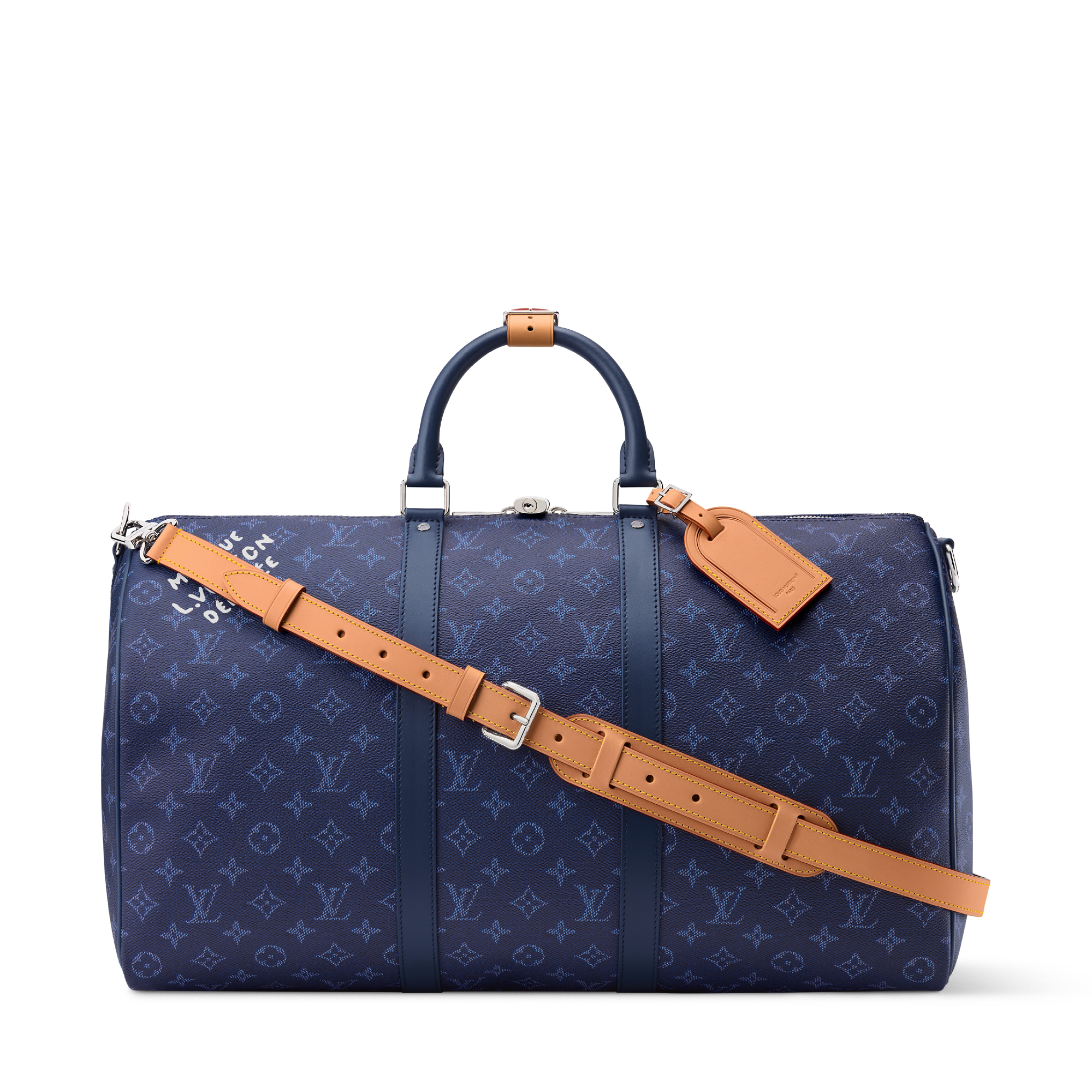 Keepall Bandoulière 50 Monogram Heritage - Travel | LOUIS VUITTON